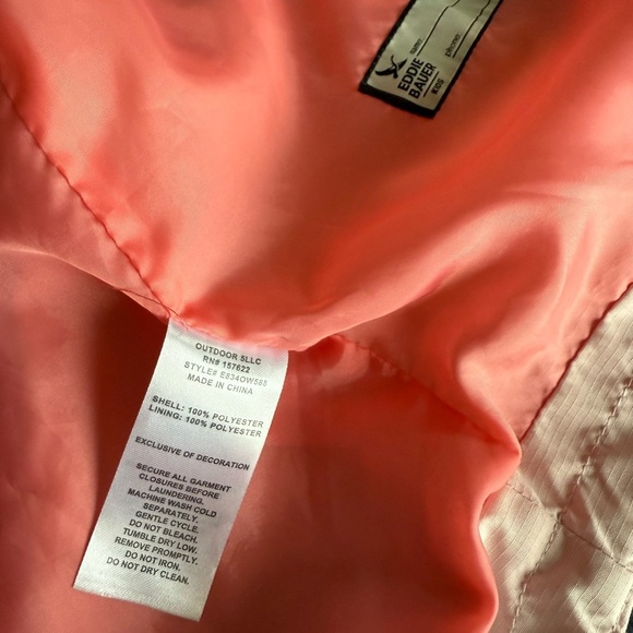 Eddie Bauer Youth LightWeight 3 in 1 Jacket with Zip Out Liner size 7/8T - Picture 4 of 9